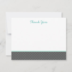 Polka Gris Classique Point Merci Cartes de notes