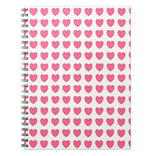 Polka Hearts Notitieboek