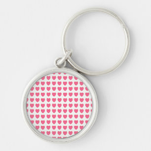 Polka Hearts Sleutelhanger