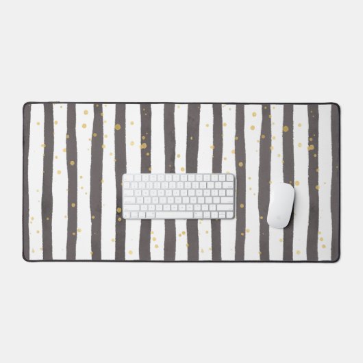 Polka jaune gris (Clavier et souris)