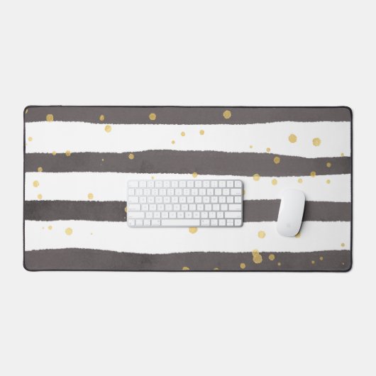 Polka jaune gris (Clavier et souris)
