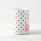 Polka Pattern, 15oz Coffee Mug (Centre)