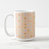 Polka Pattern, 15oz Coffee Mug (Gauche)