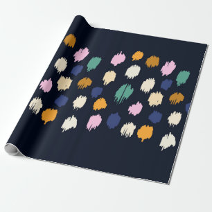 Polka-punten naadloos patroon cadeaupapier