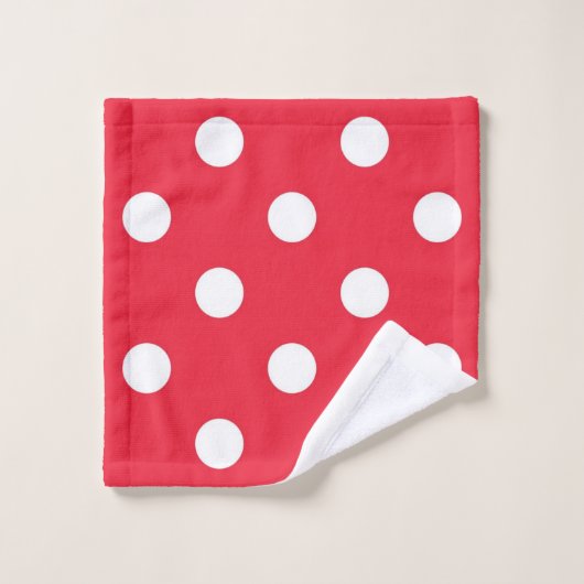 Polka-puntpatroon Bad Handdoek (Wasdoekje)