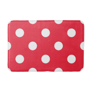 Polka-puntpatroon Badmat