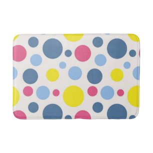 Polka-puntpatroon Badmat