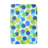 Polka-puntpatroon Badmat (Voorkant Verticaal)