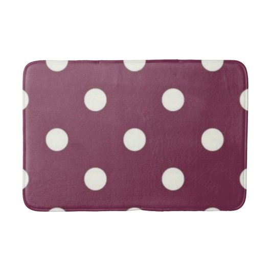 Polka-puntpatroon Badmat (Voorkant)