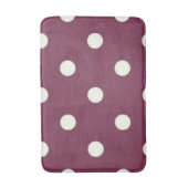 Polka-puntpatroon Badmat (Voorkant Verticaal)