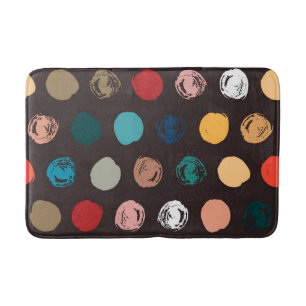 Polka-puntpatroon Badmat