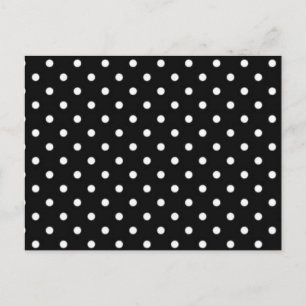 Polka-puntpatroon Briefkaart