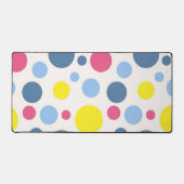 Polka-puntpatroon Bureaumat (Voorkant)