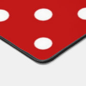 Polka-puntpatroon Bureaumat (Hoek)