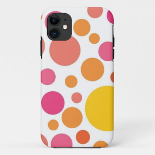 Polka-puntpatroon iPhone 11 Hoesje