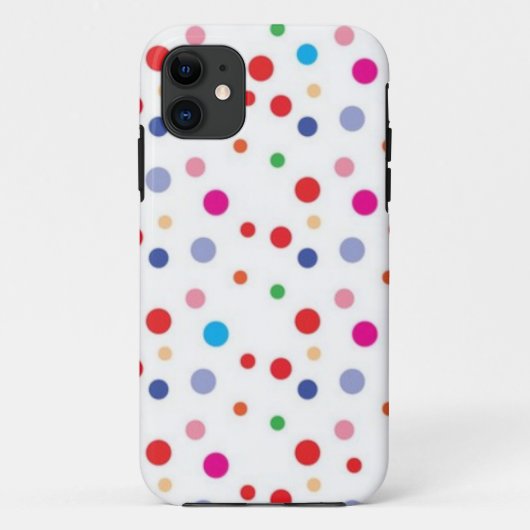 Polka-puntpatroon Case-Mate iPhone Case (Achterkant)