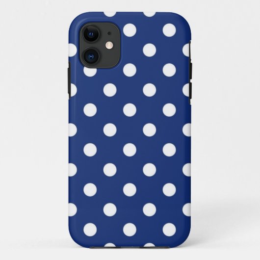 Polka-puntpatroon Case-Mate iPhone Case (Achterkant)