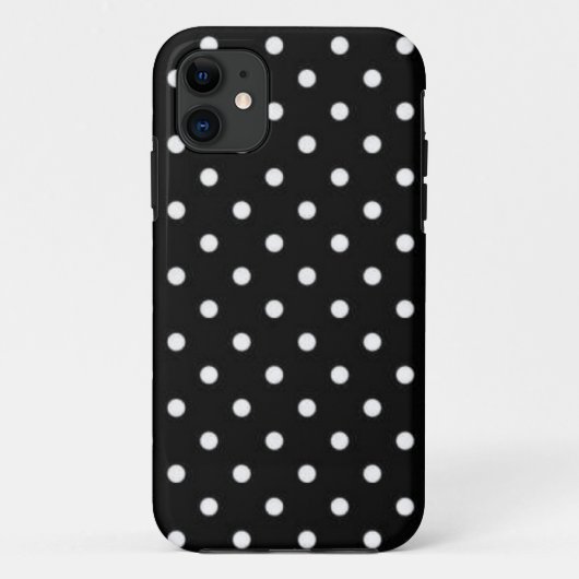 Polka-puntpatroon Case-Mate iPhone Case (Achterkant)