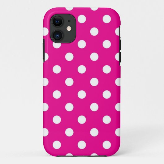 Polka-puntpatroon Case-Mate iPhone Case (Achterkant)