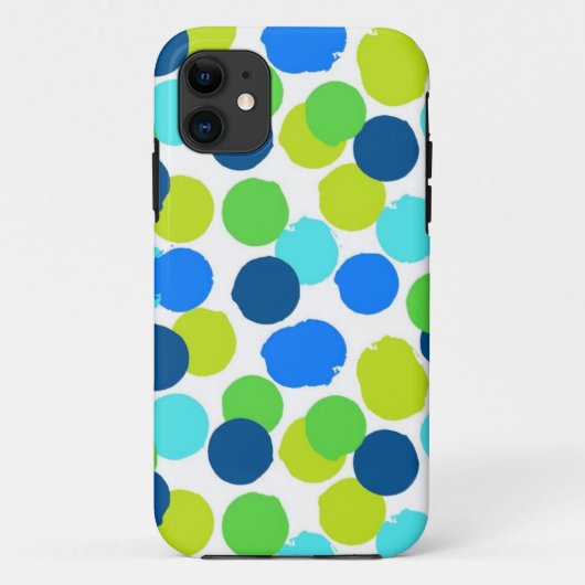 Polka-puntpatroon Case-Mate iPhone Case (Achterkant)