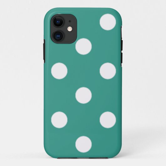 Polka-puntpatroon Case-Mate iPhone Case (Achterkant)