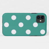 Polka-puntpatroon Case-Mate iPhone Case (Achterkant (horizontaal))