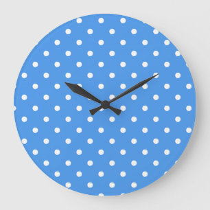 Polka-puntpatroon Grote Klok