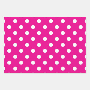 Polka-puntpatroon Inpakpapier Vel