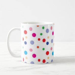 Polka-puntpatroon Koffiemok