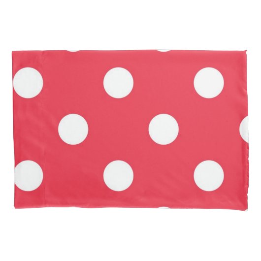 Polka-puntpatroon Kussensloop (Voorkant)