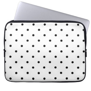 Polka-puntpatroon Laptop Sleeve