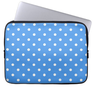 Polka-puntpatroon Laptop Sleeve