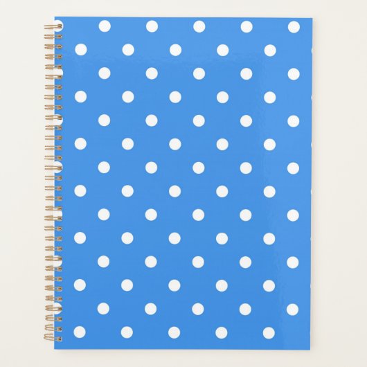 Polka-puntpatroon Planner (Voorkant)