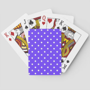 Polka-puntpatroon Pokerkaarten