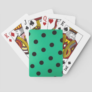 Polka-puntpatroon Pokerkaarten