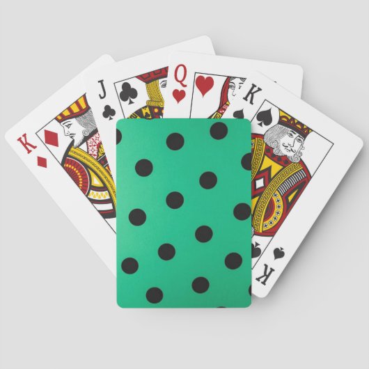 Polka-puntpatroon Pokerkaarten (Achterkant)
