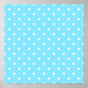 Polka-puntpatroon Poster