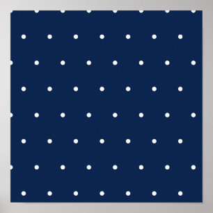 Polka-puntpatroon Poster