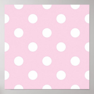 Polka-puntpatroon Poster