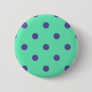 Polka-puntpatroon Ronde Button 5,7 Cm