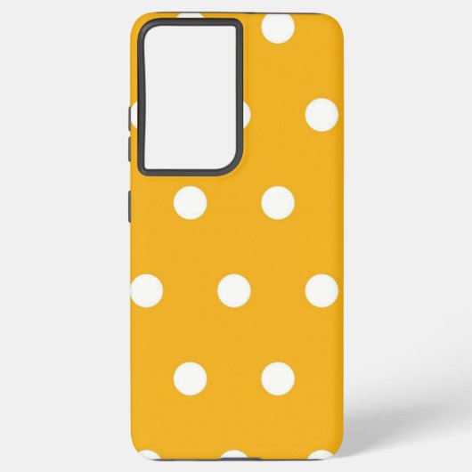 Polka-puntpatroon Samsung Galaxy Hoesje (Achterkant)