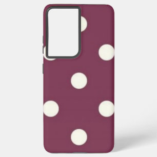 Polka-puntpatroon Samsung Galaxy Hoesje