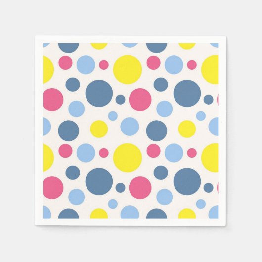 Polka-puntpatroon Servet (Voorkant)