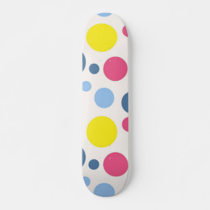 Polka-puntpatroon Skateboard