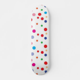 Polka-puntpatroon Skateboard