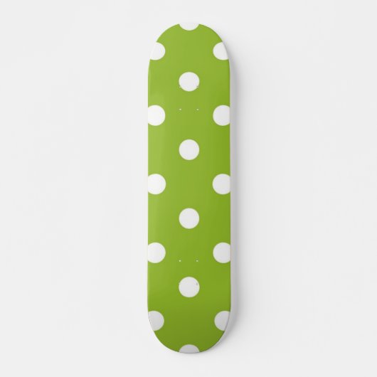 Polka-puntpatroon Skateboard (Voorkant)