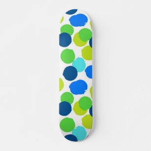 Polka-puntpatroon Skateboard