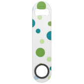 Polka-puntpatroon Speed Flessenopener (Voorkant)