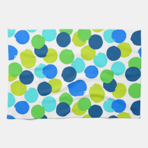 Polka-puntpatroon Theedoek