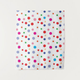 Polka-puntpatroon Wandkleed